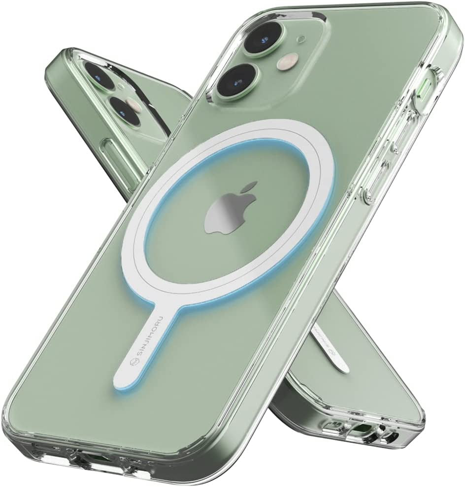 Sinjimoru Shockproof Iphone Case with Magsafe, PC & TPU Clear Phone Case for Iphone Case for Magsafe. M-Airclo for Iphone 14 Pro  Sinjimoru Co.Ltd iPhone 12 Mini  