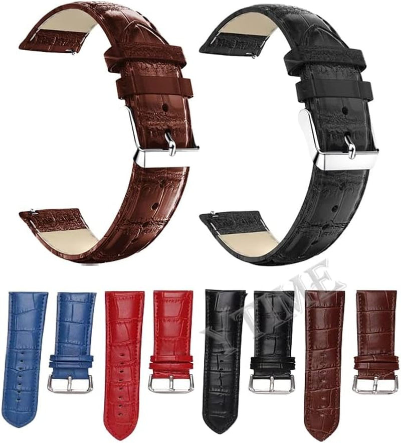 MAALYA Leather Watchband for Garmin Vivoactive 4 3 Music/Venu SQ Quick Release Strap for Garmin Venu 2 plus Watch Band  MAALYA   