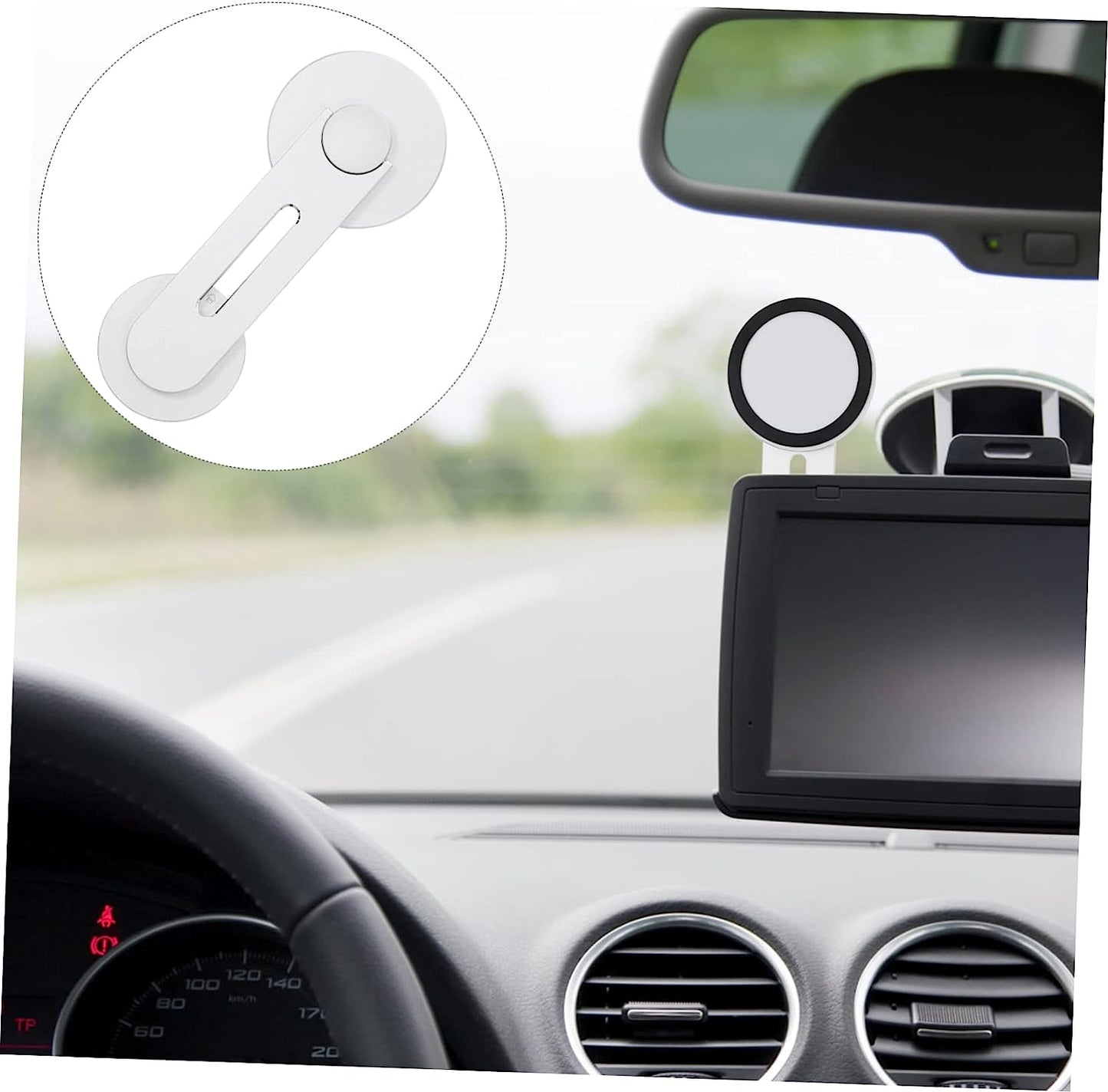 UKCOCO Mobile Phone Holder Car Cellphone Holder Car Stands Portable Computer Stand Monitor Mounted Phone Stand Magnetic Laptop Stand Laptop Accessories Slim Laptop Mount Phone Holder  UKCOCO   