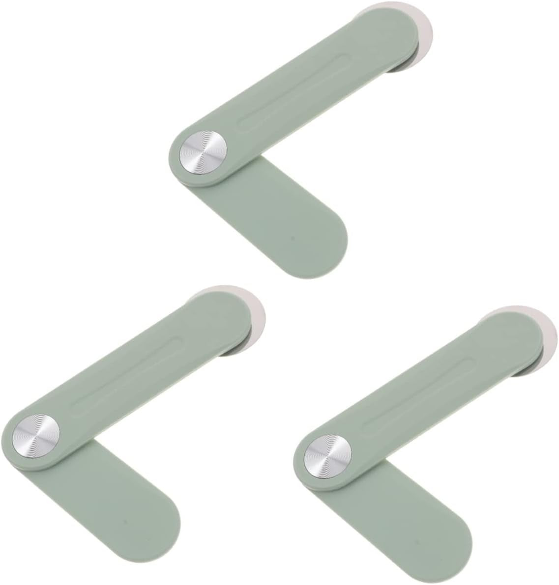 SOLUSTRE 3Pcs Expand Mobile Phone Bracket Magnetic Phone Mount Notebook Holder Laptopp Smartphone Stand Laptop Hands Free Phone Clip Magnetic Phone Holder Laptop Arm for Phone Small Stand  SOLUSTRE   