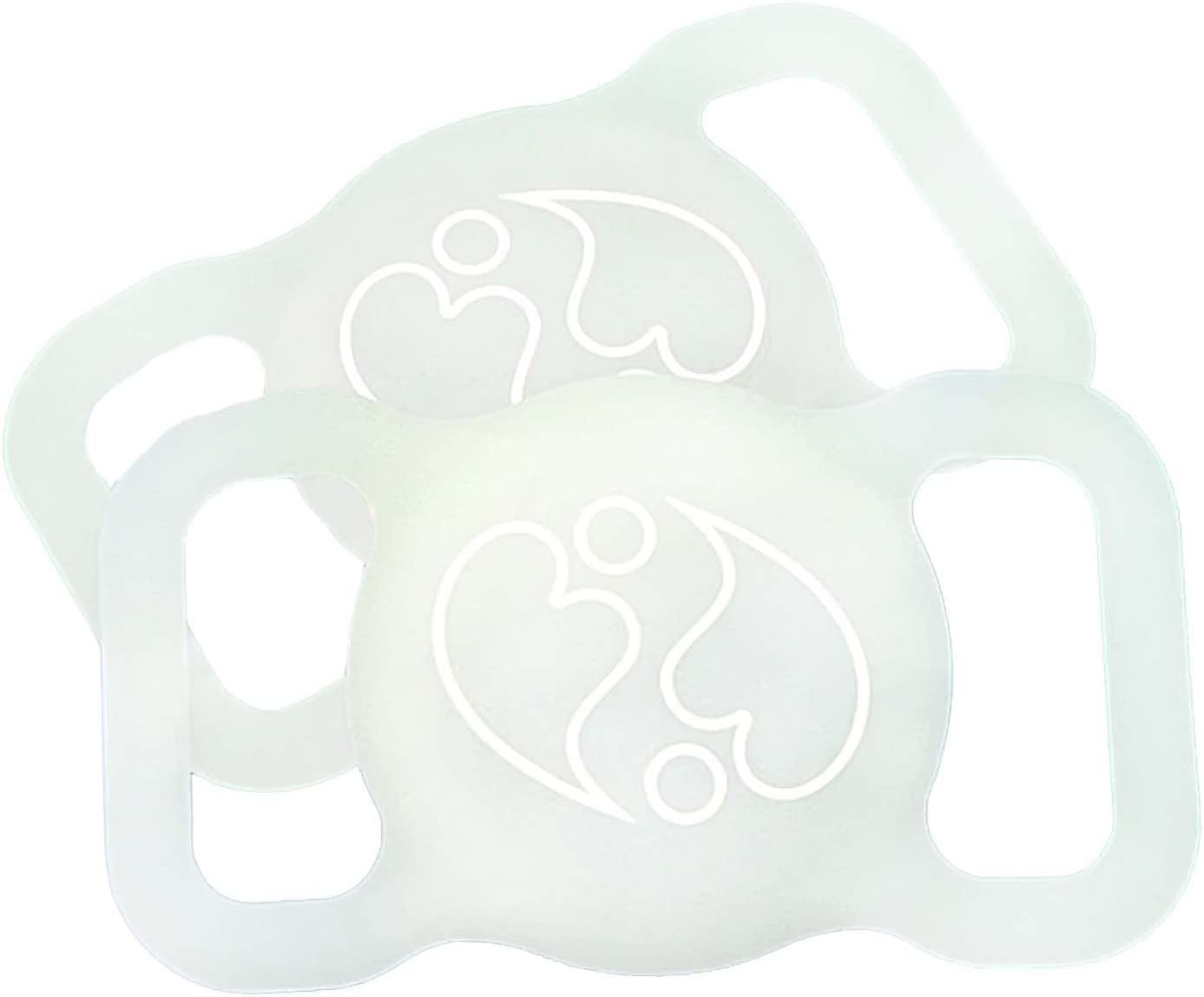 Abiwares Apple Airtag Case for Pets 2Pk Glow in the Dark Apple Airtag Case - Airtag Case for Collars, Backpacks, Luggage Anything with a Strap - GPS Tracker Case - Dogs Cats Pets Tracker Holder  AbiWares   