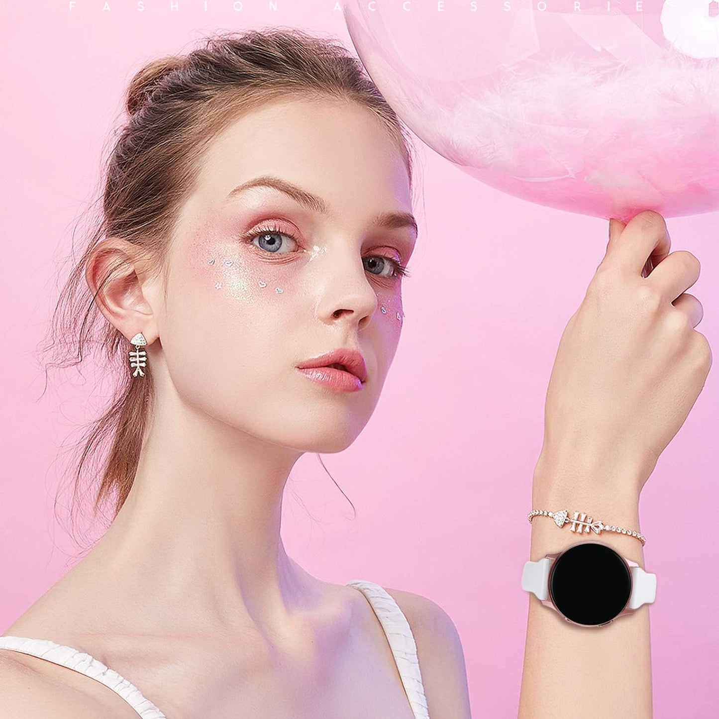 Vcegari (3 Pack) Band Compatible with Samsung Active 2 Watch 40Mm 44Mm, Galaxy Watch 3 41Mm/Galaxy Watch 42Mm/Gear S2 Classic/Gear Sport Bands, 20Mm Slim Silicone Sport Strap for Women Men  Vcegari   