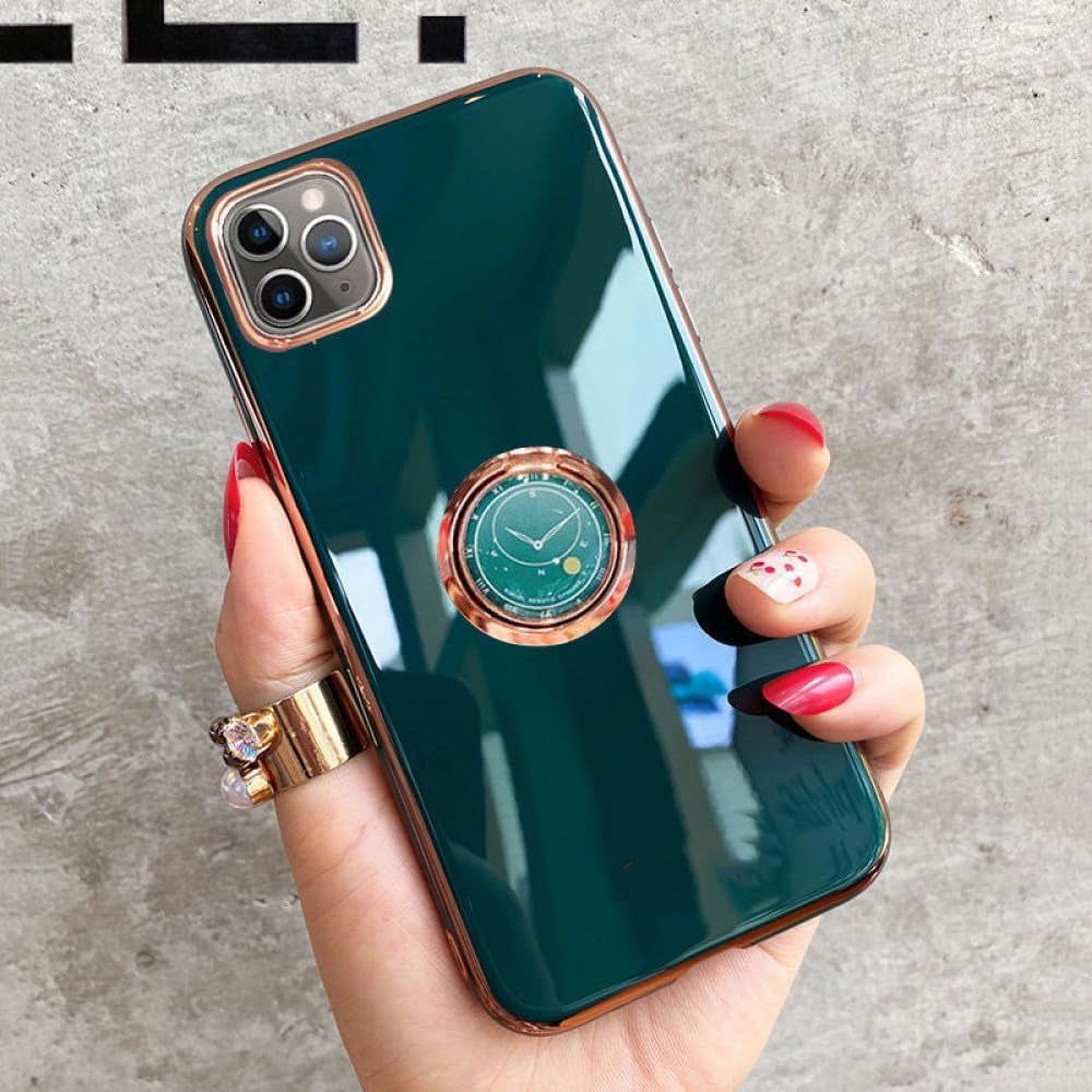 YOGISU Holder Case for Huawei Honor 50 Lite 30I 10I 20I 30 Pro Case Silicone Stand Cover for Huawei Nova 8I 7I 5T 9 Cover Shockproof,Gray,For Nova 8I  YOGISU Green For Honor 10I 20I 