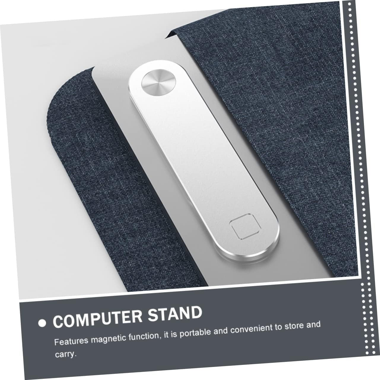 Operitacx 4Pcs Computer Phone Holder PC Stand Cell Phone Stand Holder Smartphone Stand Computer Side Mount Clip Tablet Phone Holder Laptop Side Mount Clip Magnetic Laptop Stand Laptop Holder  Operitacx   