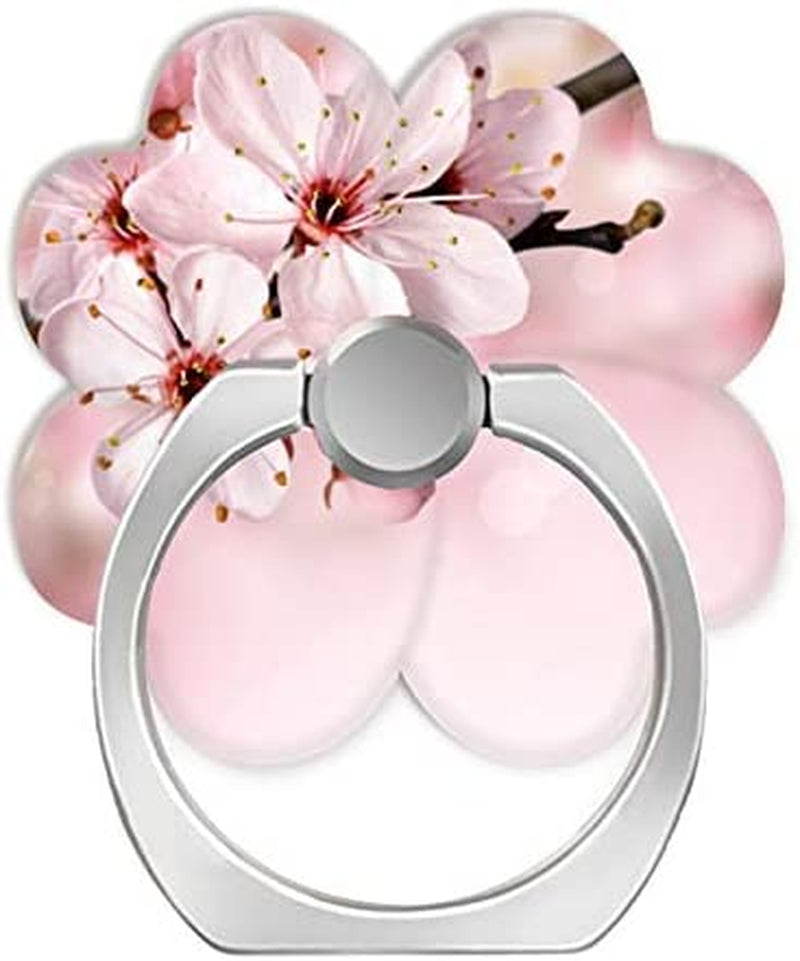 Lovestand-Cell Phone Ring Holder 360 Degree Finger Ring Stand for Smartphone Tablet and Car Mount-Cherry Blossoms Flower  LoveStand   