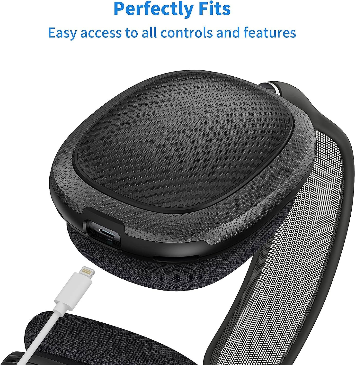 WIWU Airpods Max Cover, Airpod Max Accessories for Airpods Max Headphones, Airpod Max Case Cover Compatible with Apple Headphone, Protective Ear Cup Covers for Airpods Max  WIWU   