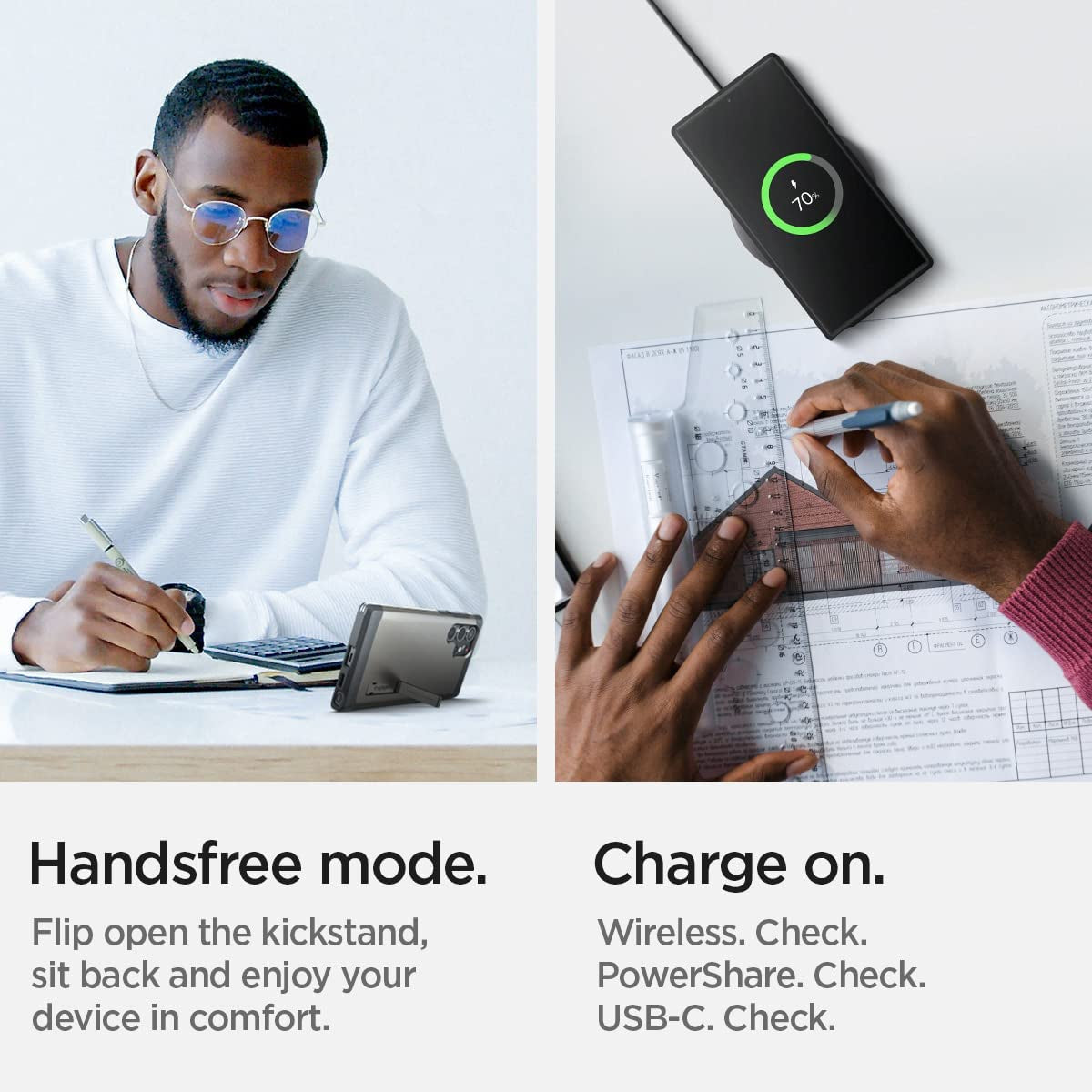 Spigen Tough Armor Designed for Galaxy S22 Ultra Case (2022) - Gunmetal  Spigen   