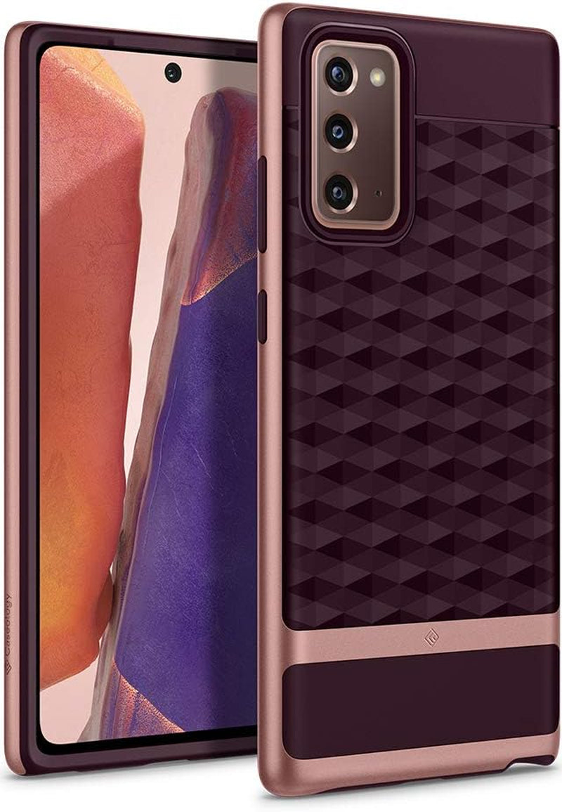 Caseology Parallax for Samsung Galaxy Note 20 Case (2020) 5G - Burgundy  Caseology   