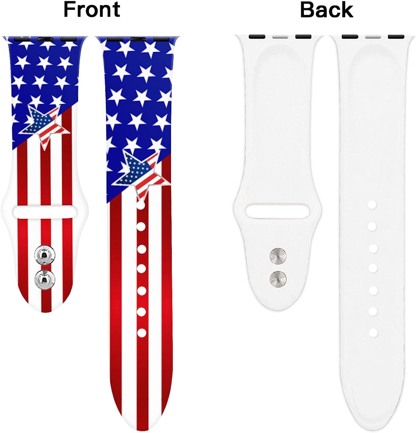 Watch Bands Compatible Apple Watch for Women Men, Adjustable Smart Watch Band Soft Silicone Wristbands Replacment Strap for Watch Series 7 6 5 4 3 2 1  KASDBY   