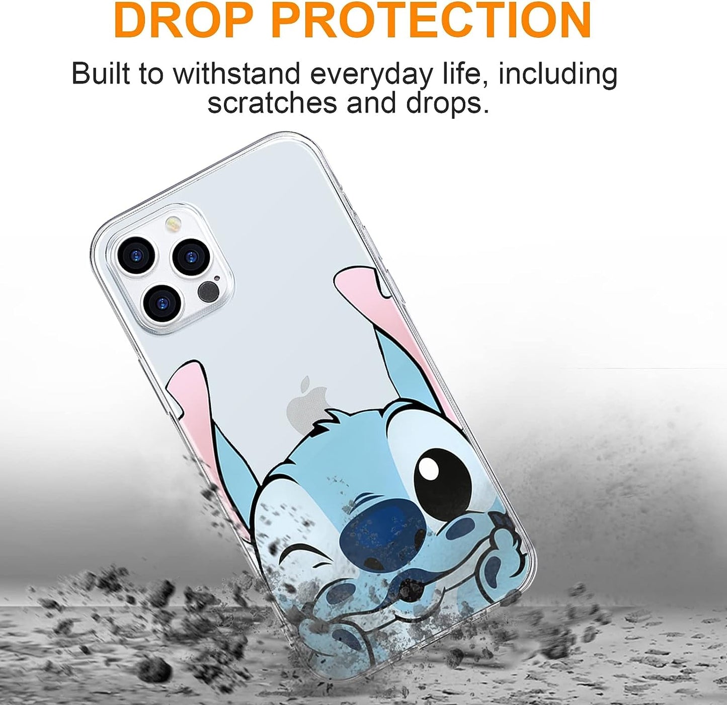 [2 Pack] Cute Case for Iphone 12 Pro Max Case, Cartoon Kawaii Aesthetic Cool Phone Cases Girly for Girls Boys Kids Women Clear Transparent Soft TPU Protective Cover Funda for Iphone 12 Pro Max 6.7"  QSN US   