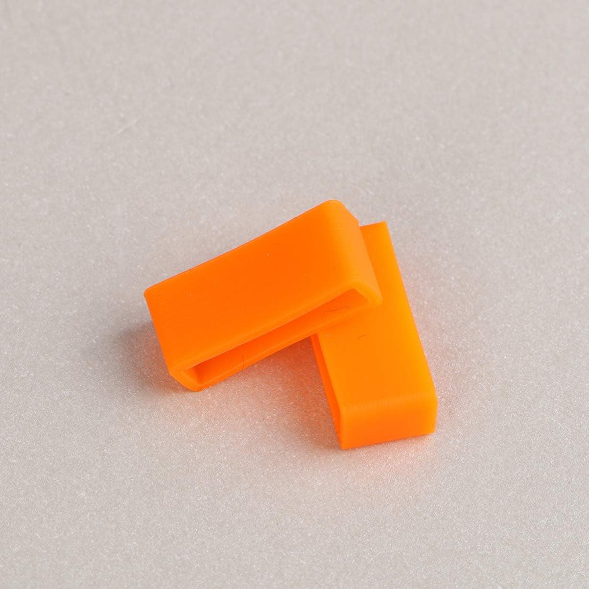 UKCOCO Band Secure Rings 20PCS Anti-Slip Watch Band Watchband Movable Rings Silicone Quick Release Watch Band for Women and Men (Random Color)  UKCOCO   