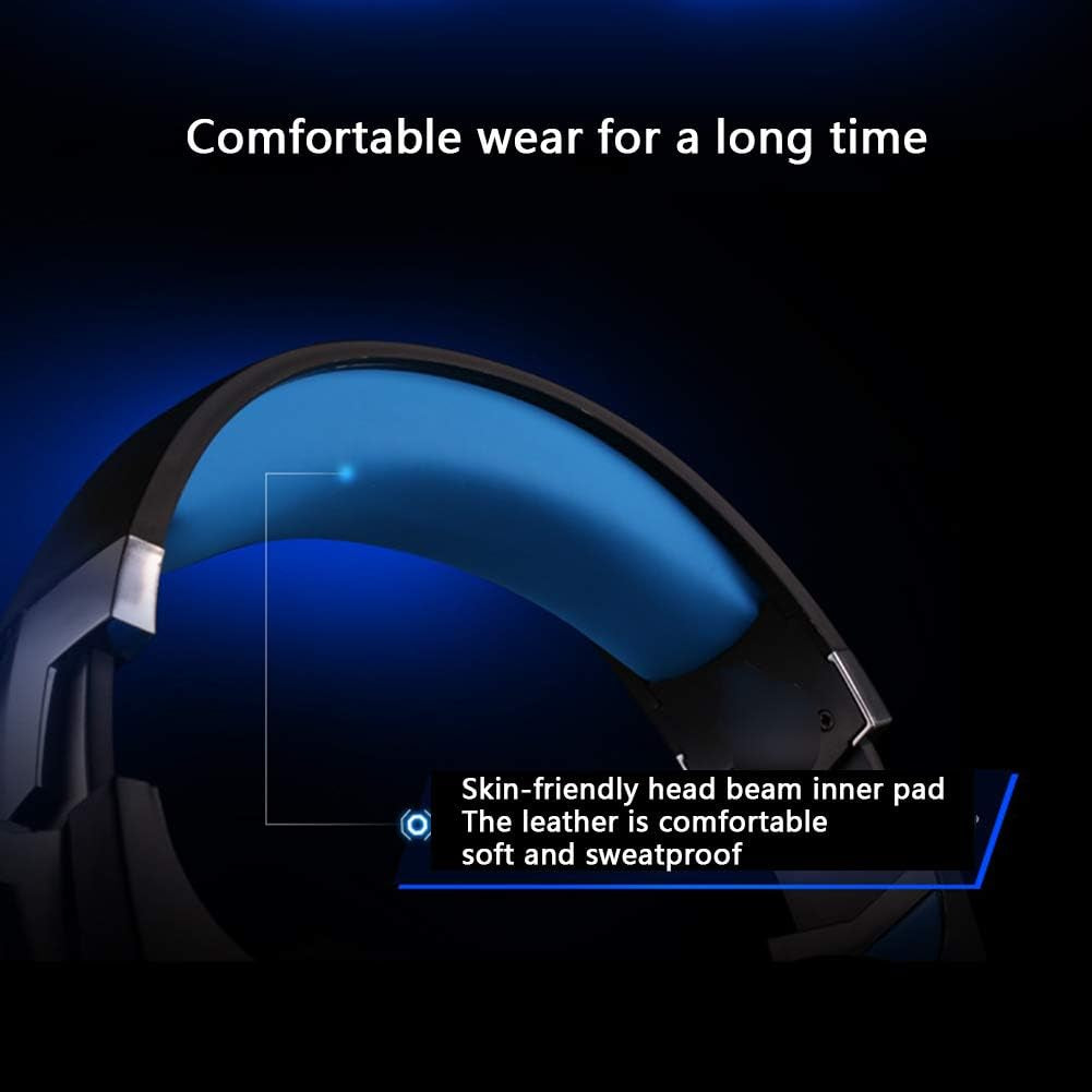 Gaming Headset Wired Headset Stereo Surround Sound for Laptop Tablet Smart Phone  THER   