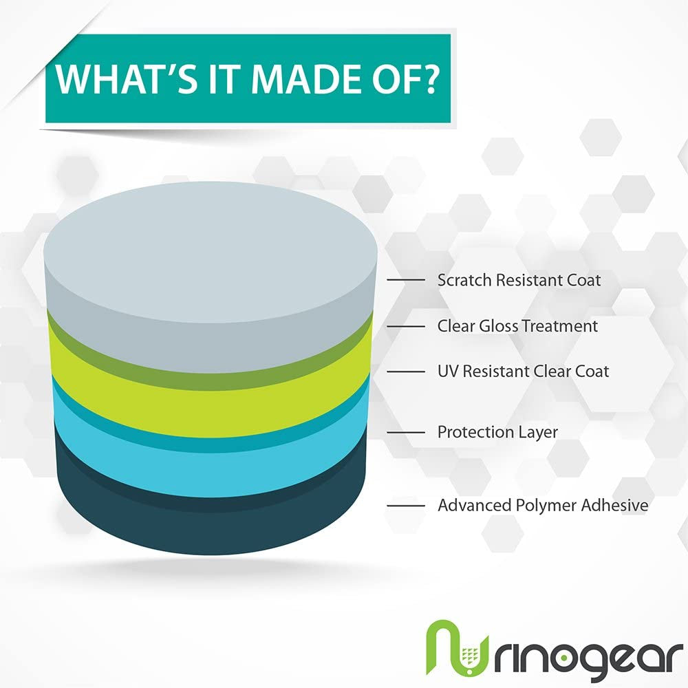 Rinogear (2-Pack Screen Protector for LG G7 Thinq (6.1" - Inch) Screen Protector Case Friendly Accessories Flexible Full Coverage Clear TPU Film  RinoGear   