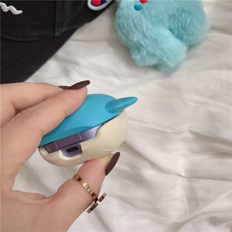 Suublg Silicone Cartoon Earbuds Case Protective Cover with Keychain Fit Designed for Samsung Galaxy Buds2 Pro (2022) /Galaxy Buds 2 (2021) /Galaxy Buds Pro (2021) /Galaxy Buds Live (2020)  Suublg   