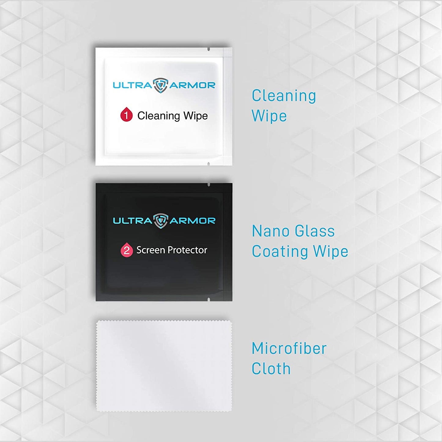 Ultra Armor Liquid Glass Screen Protector for All Smartphones Tablets and Watches Wipe on Nano Protection - Universal  ULTRA ARMOR   