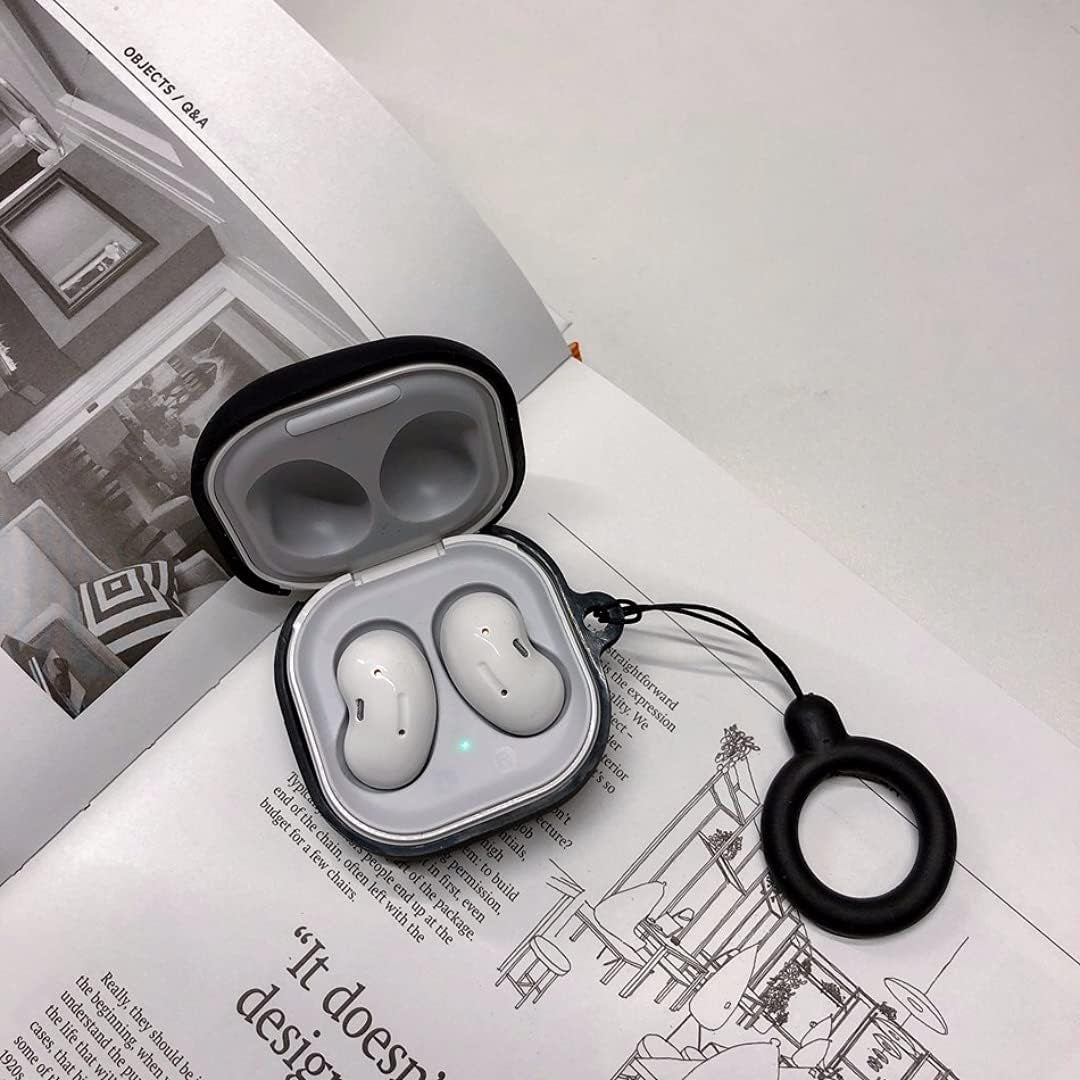 AOLABOKY Anti-Fall for Samsung Galaxy Buds Live/Pro/Buds2 Case Cute Cartoon Avocado Animal Silicone Earphone Case Cover Suitable for Boys, Girls and Children (Galaxy Buds Live F)  AOLABOKY   