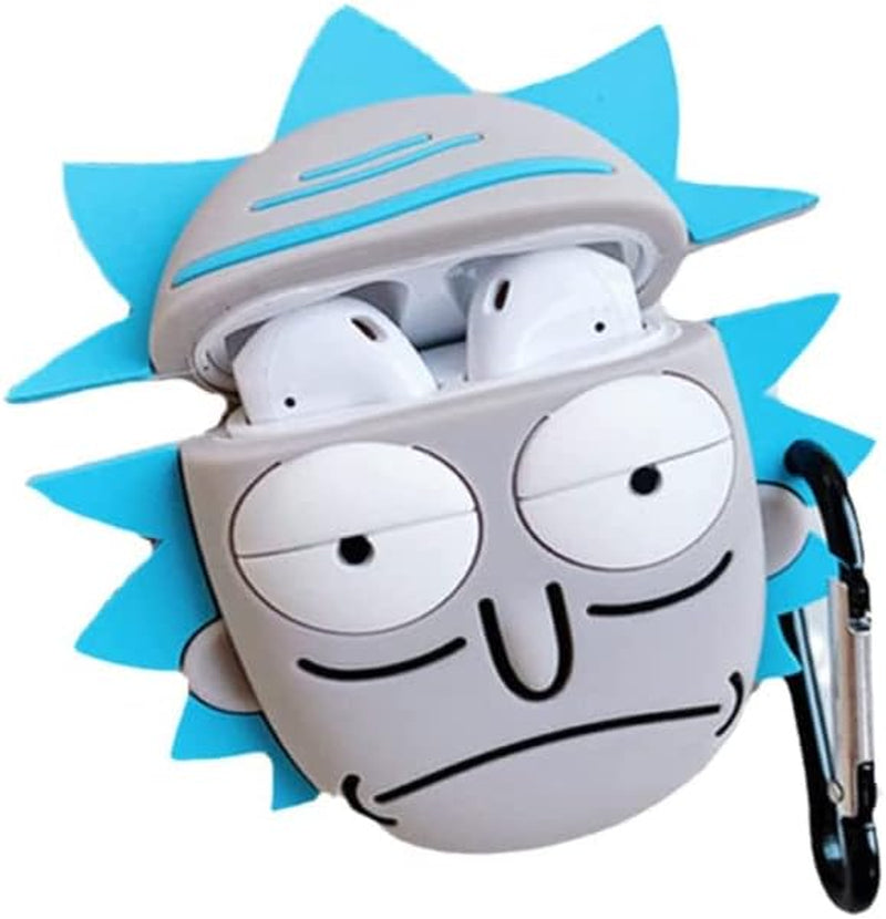 Silicone Airpod Cases | Generation 1&2 | Compatible with Airpods 1&2 Only | Shockproof | Premium Quality | Best Gifts for Your Loved Ones | Cool Product (Black Tiktok)  ZHAWK Ruik  