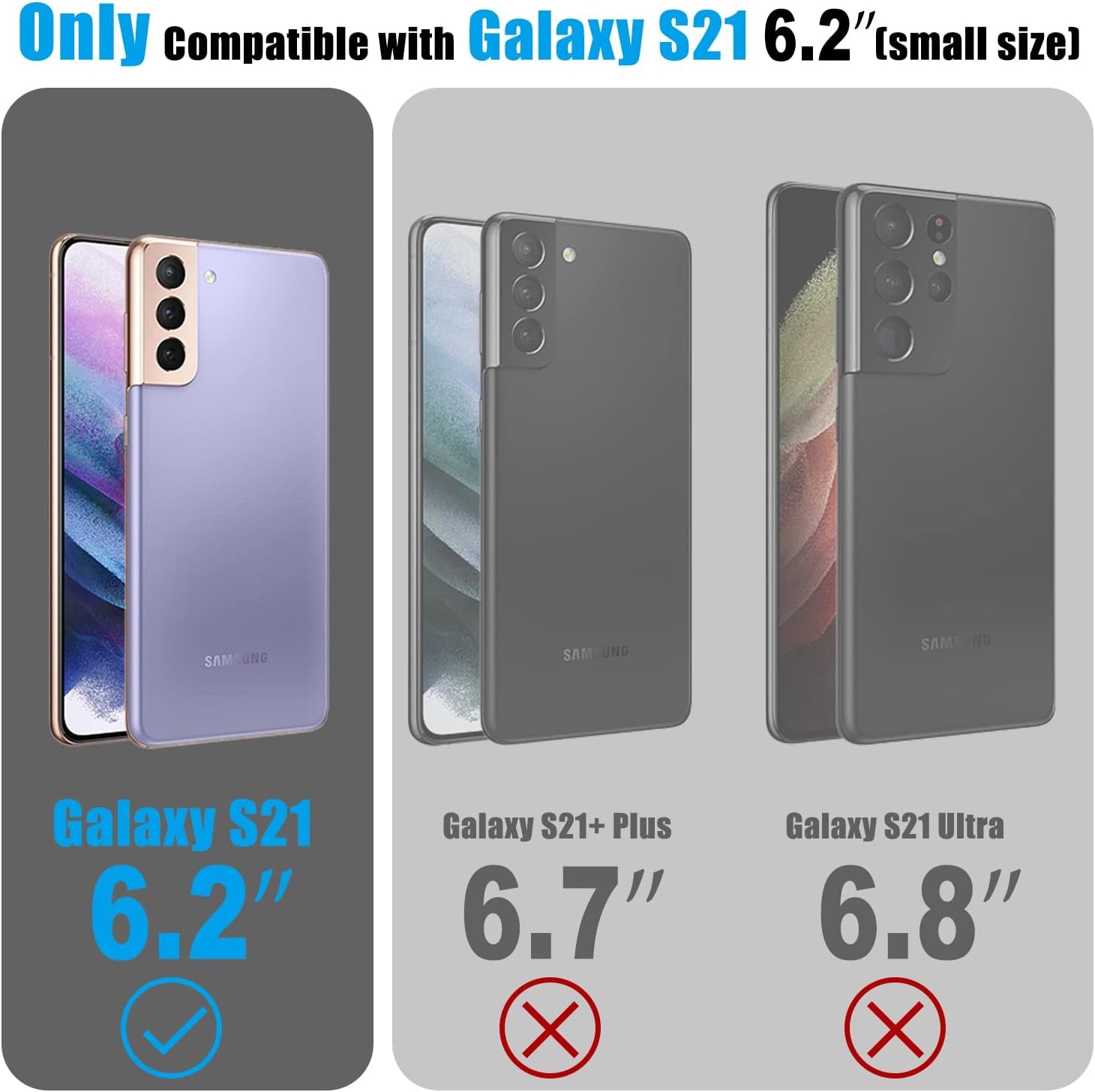 Esdot for Samsung Galaxy S21 Case,Military Grade Passing 21Ft Drop Test,Rugged Cover with Fashionable Designs for Women Girls,Shockproof Protective Phone Case for Galaxy S21 6.2" Flower Garden  Esdot   