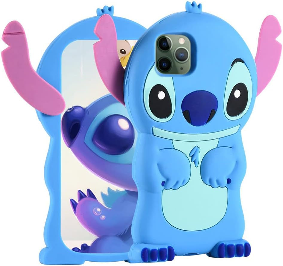 ZCSIBORUI Compatible with Iphone 12 Pro Max Case, 3D Cartoon Silicone Cover, Cute Cartoon Animal Character Cool Shockproof Silicone Protective Shell Skin Case for Iphone 12 Pro Max  ZCSIBORUI Fit Iphone 11 Pro Max  