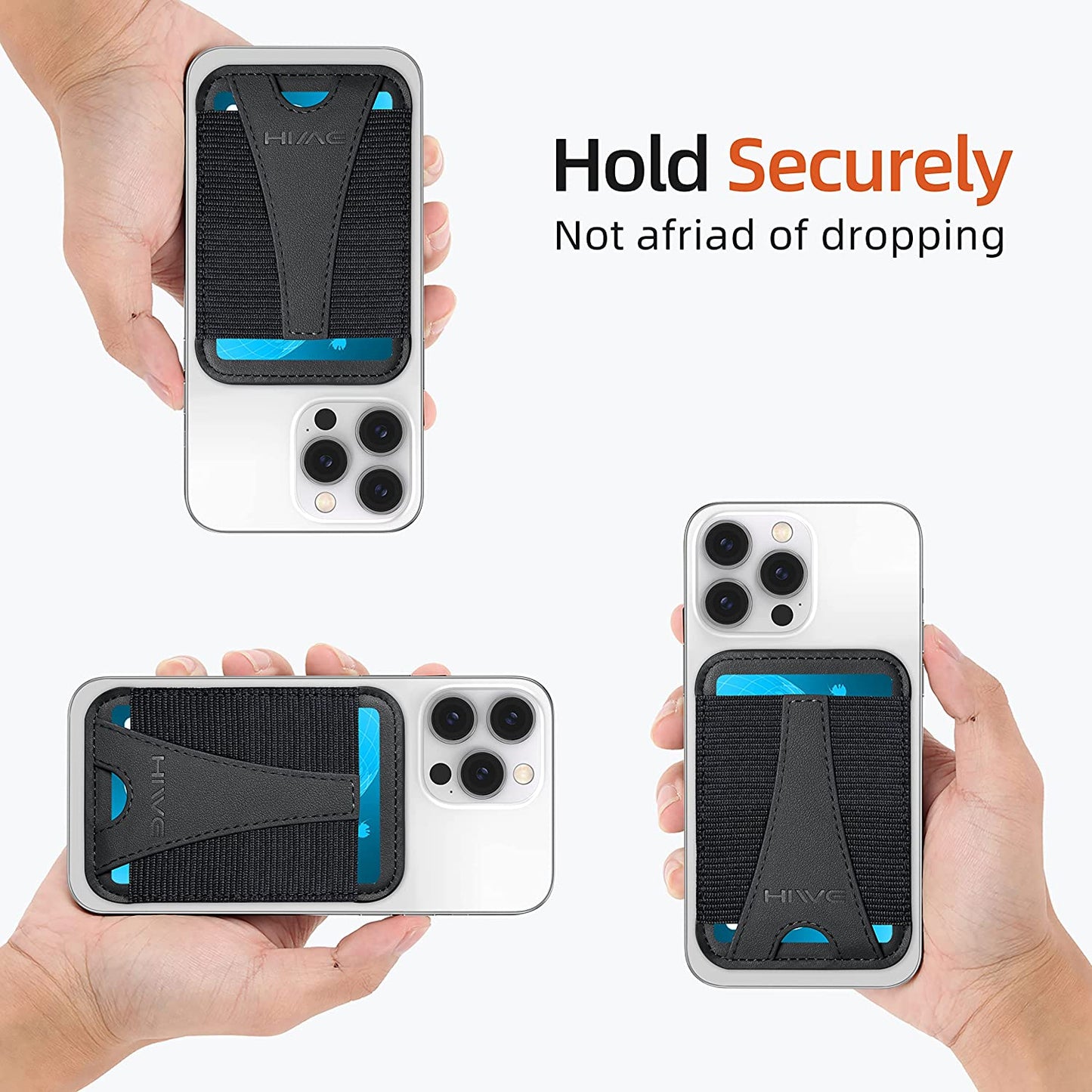 Magnetic Card Wallet Holder for Magsafe, Eiffel-Tower Magsafe Wallet for Apple Iphone 14 Pro Max/14 Pro/14/14 Plus/13/12, Magsafe Leather Wallet, Magnetic Card Holder for Iphone 14/13/12 Series, Black  ShenZhen FenCun KeJi Youxiangognsi   