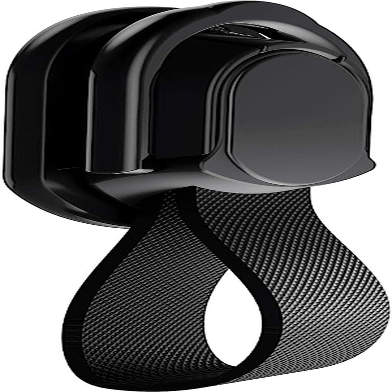 Ghostek LOOP Magnetic Phone Strap Holder for Hand with Kickstand Ergonomic Finger Grip Works with Car Mounts and Detachable for Wireless Charging Designed for Iphone, Galaxy, Pixel Case Covers (Black)  Ghostek   