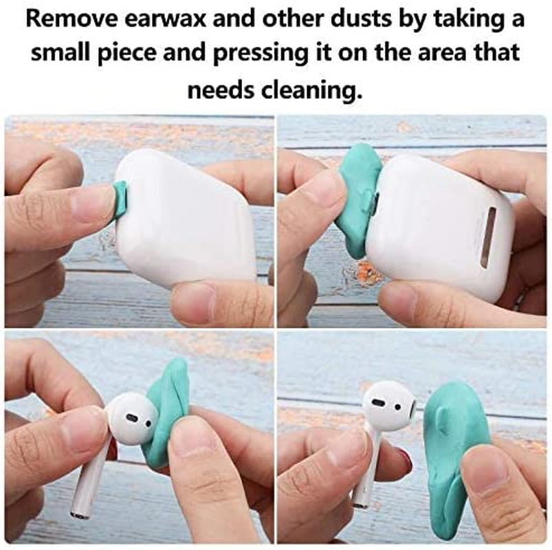 148 Pieces Phone Cleaner Kit for Port Headphones Cellphone Include Cleaning Putty Cleaning Brushes Soft Brush Microfiber Cleaning Cloth Swab  Maitys   