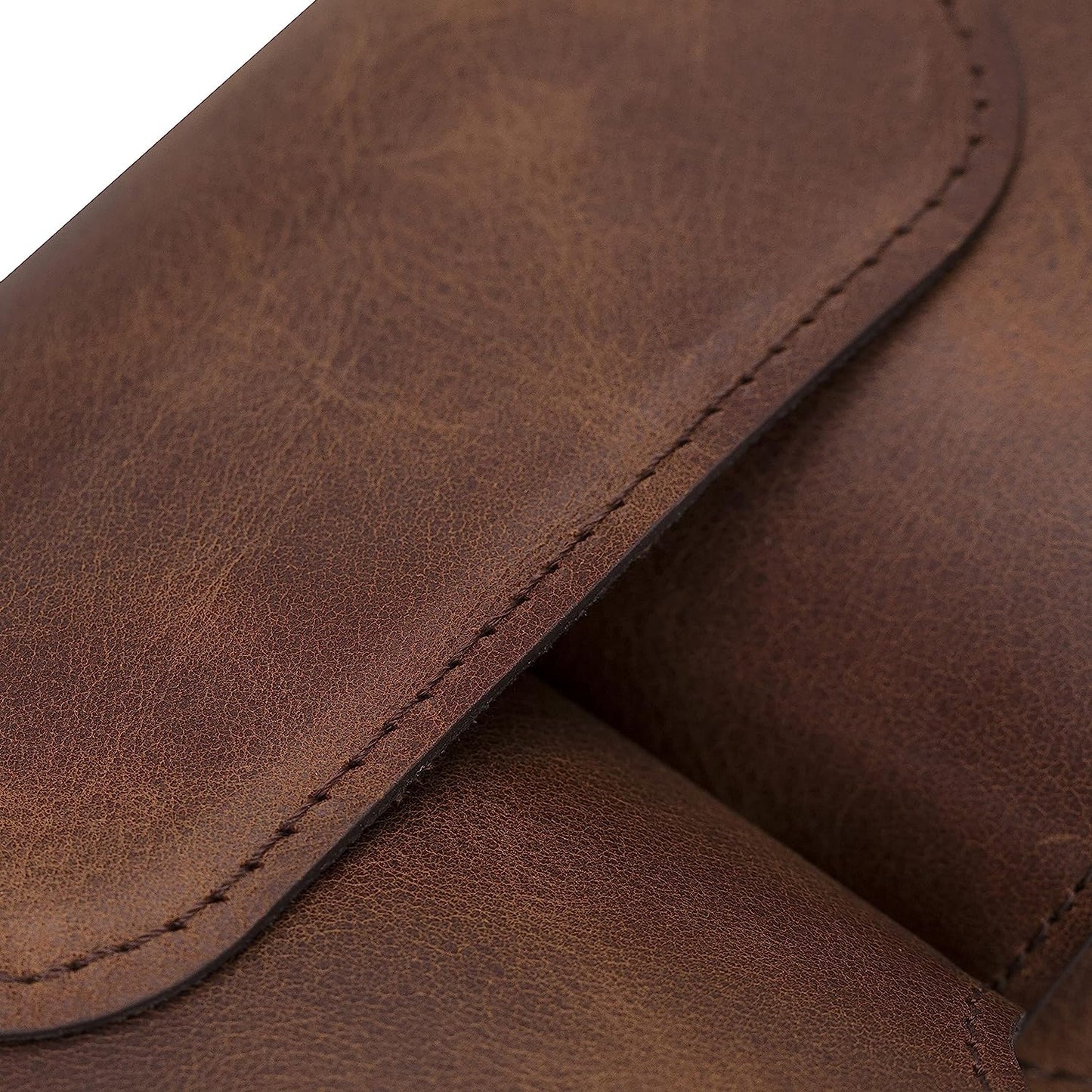 HARDISTON Airpods Max Case, Genuine Leather Handmade, Protective Premium Leather Ear Cup Covers, Soft-Slim Travel Carrying Case, Compatible for Airpods Max (Brown)  HARDISTON   