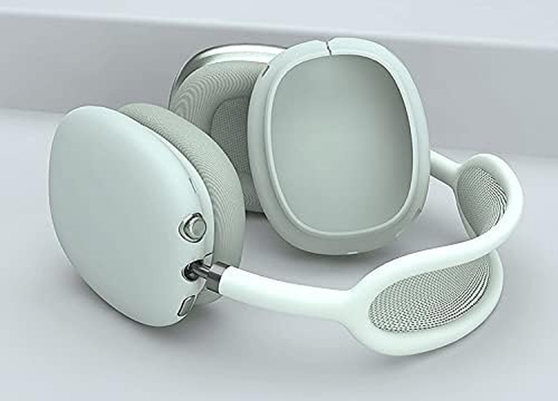 Antetek Soft Case for Airpods Max Headphone,Silicone Skin Cover Lightweight Shock-Proof Shatter-Resistant Protective Frame Full Cover Headset Protective Accessories Cases (Green)  Antetek   