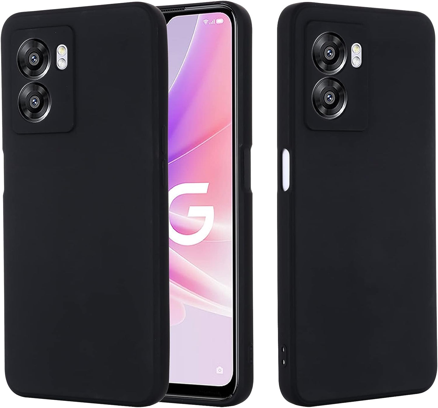 DAMONDY Case for Oneplus Nord N300,Oneplus Nord N300 5G Case, Soft Silicone Gel Rubber Slim Soft Full Body Protection Bumper Cases Case for Oneplus Nord N300 5G -Yellow  DAMONDY Black  