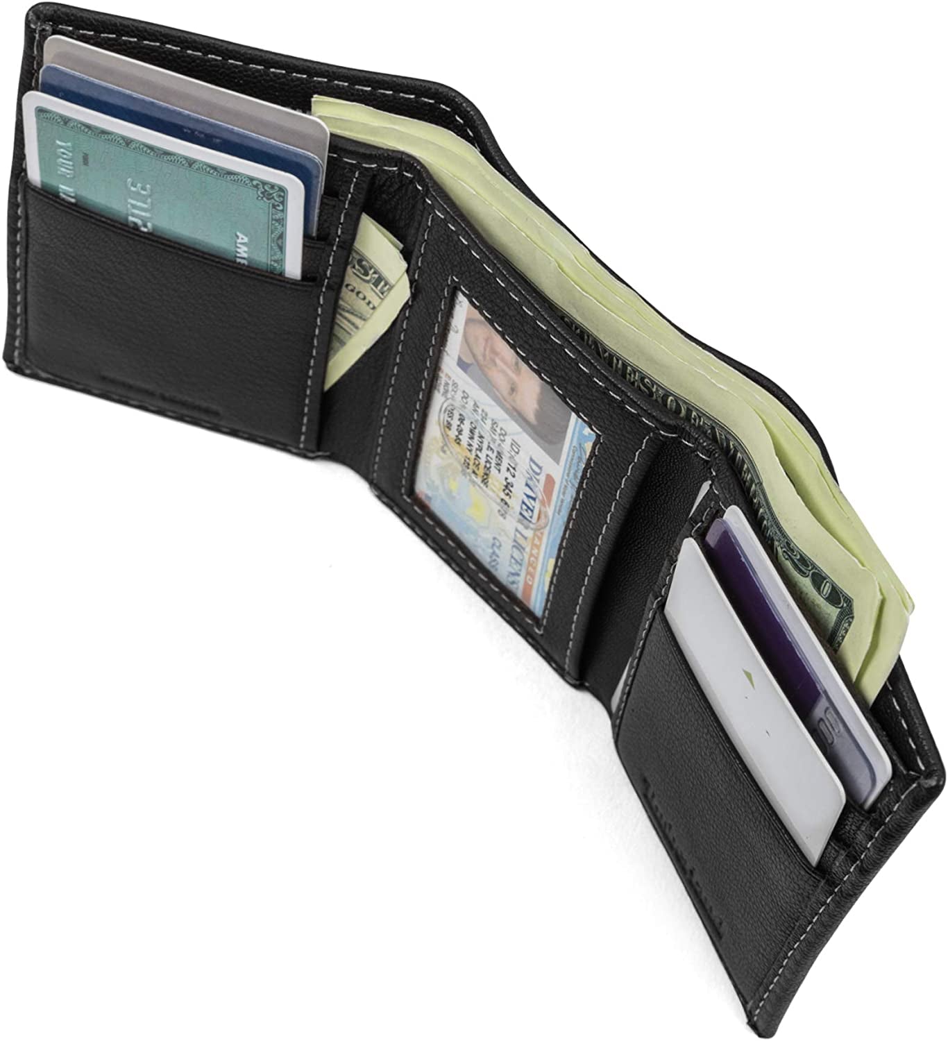 Timberland Men'S Leather Trifold Wallet with Id Window  Timberland Accessories   