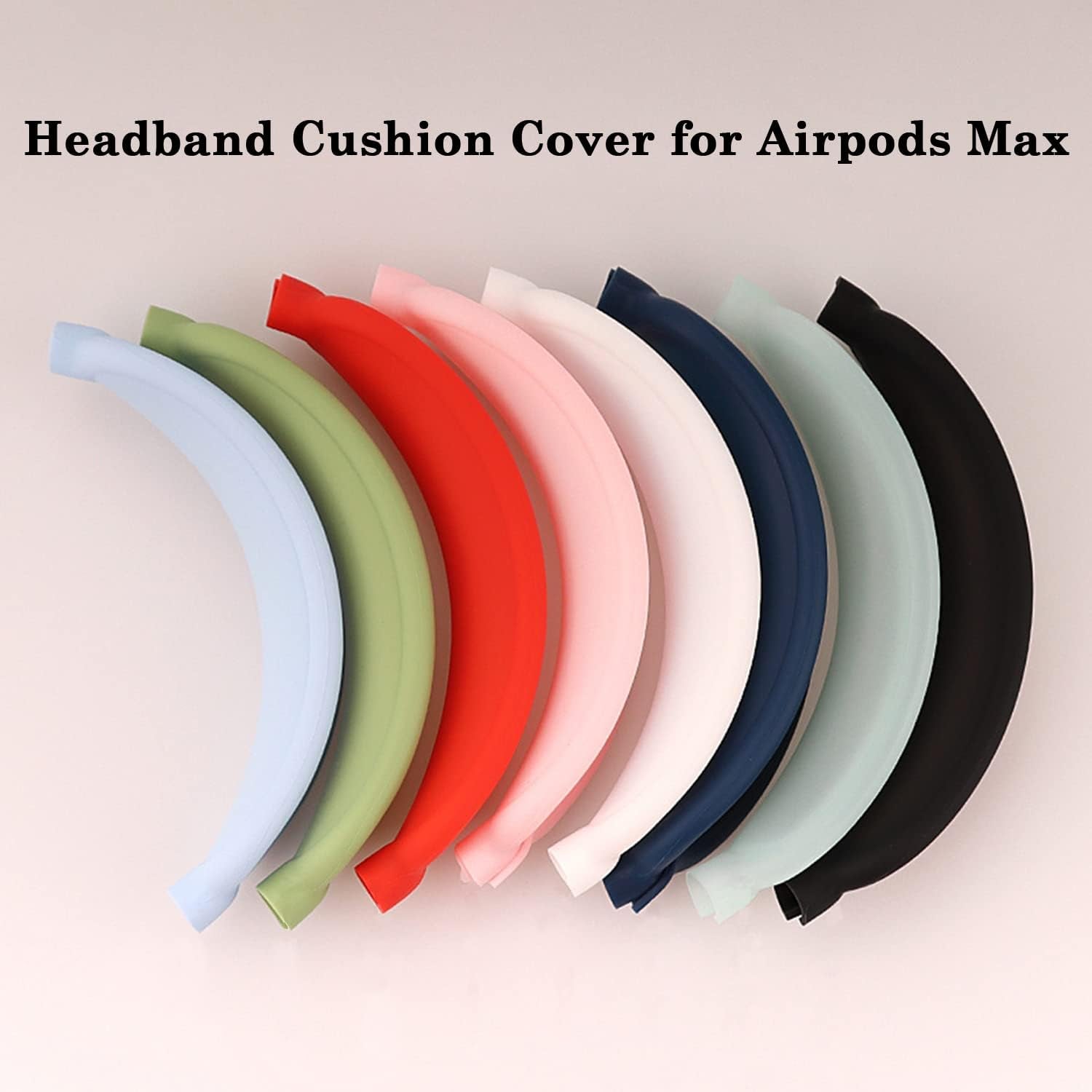 Headband Cover for Airpods Max,Washable Soft Silicone Headband Protectors Head Beam Cover Headphone Case for Airpods Max Headphone(Sky Blue)  Adhiper   