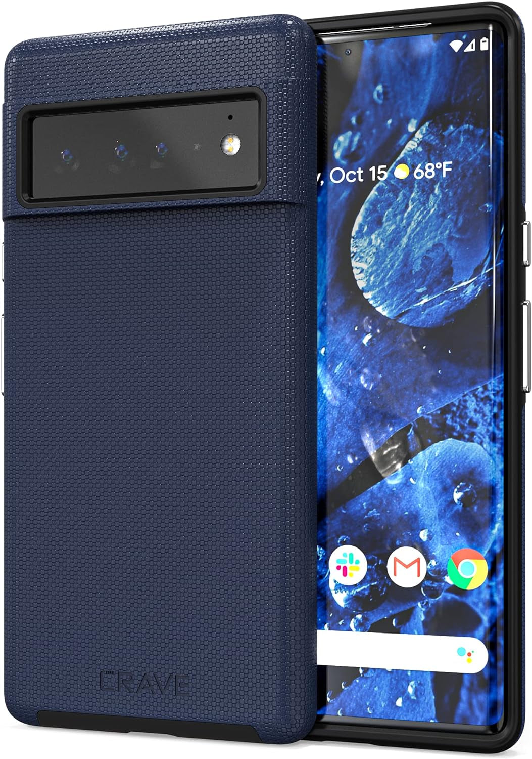 Crave Dual Guard for Google Pixel 6 Pro, Shockproof Protection Dual Layer Case for Google Pixel 6 Pro - Berry  Crave Navy  