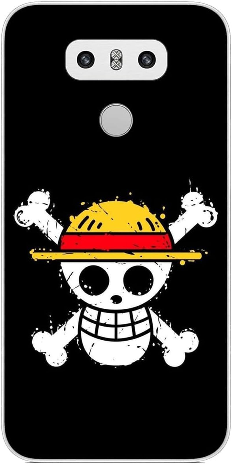 BAFAFA Compatible with LG G6 | LG G6+ | LG G6 plus Case with Luffy 382 Ultra Thin Shockproof Soft TPU Phone Case Clear  BAFAFA With Luffy 989  