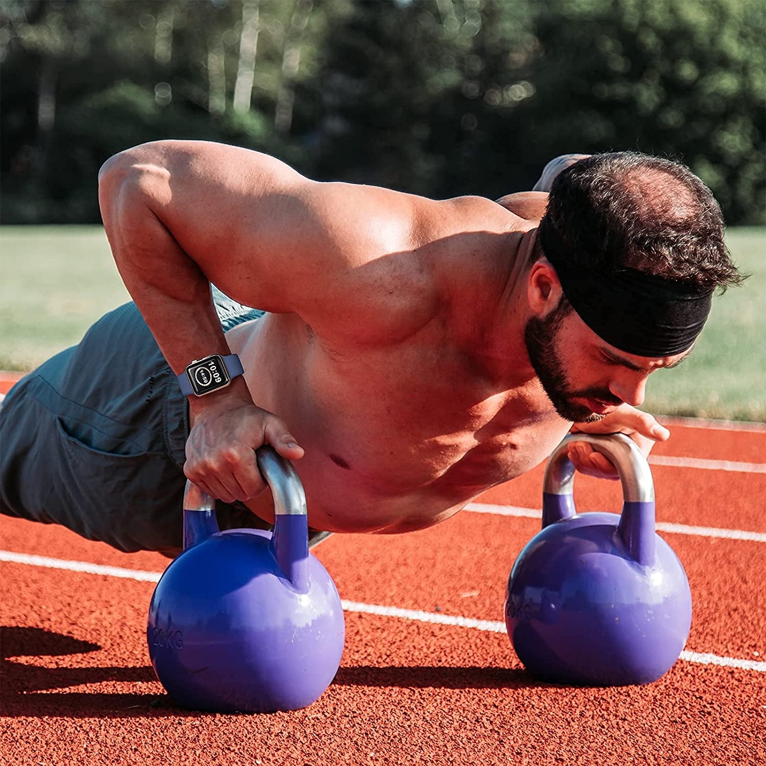 SNBLK [6 Pack] Compatible with Apple Watch Band 38Mm 40Mm 41Mm 42Mm 44Mm 45Mm 49Mm for Women Men, Soft Silicone Wrist Bands Sport Strap Compatible for Iwatch Series 8 7 6 5 4 3 2 1 SE Ultra  SNBLK   