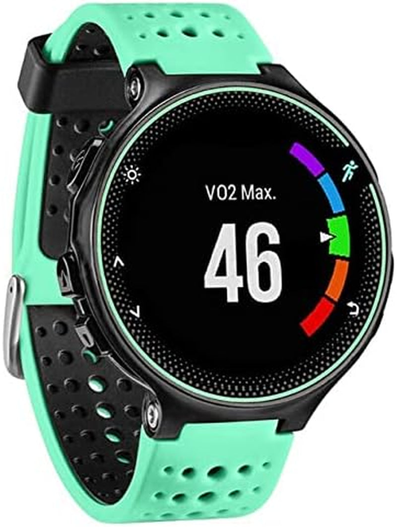 SAWIDEE Fashion Bands for Garmin Forerunner 220 Watch Band Silicone Bracelet for Forerunner 230/620/630/735XT/235 Lite Replacement Strap  SAWIDEE Medium For Forerunner 230 