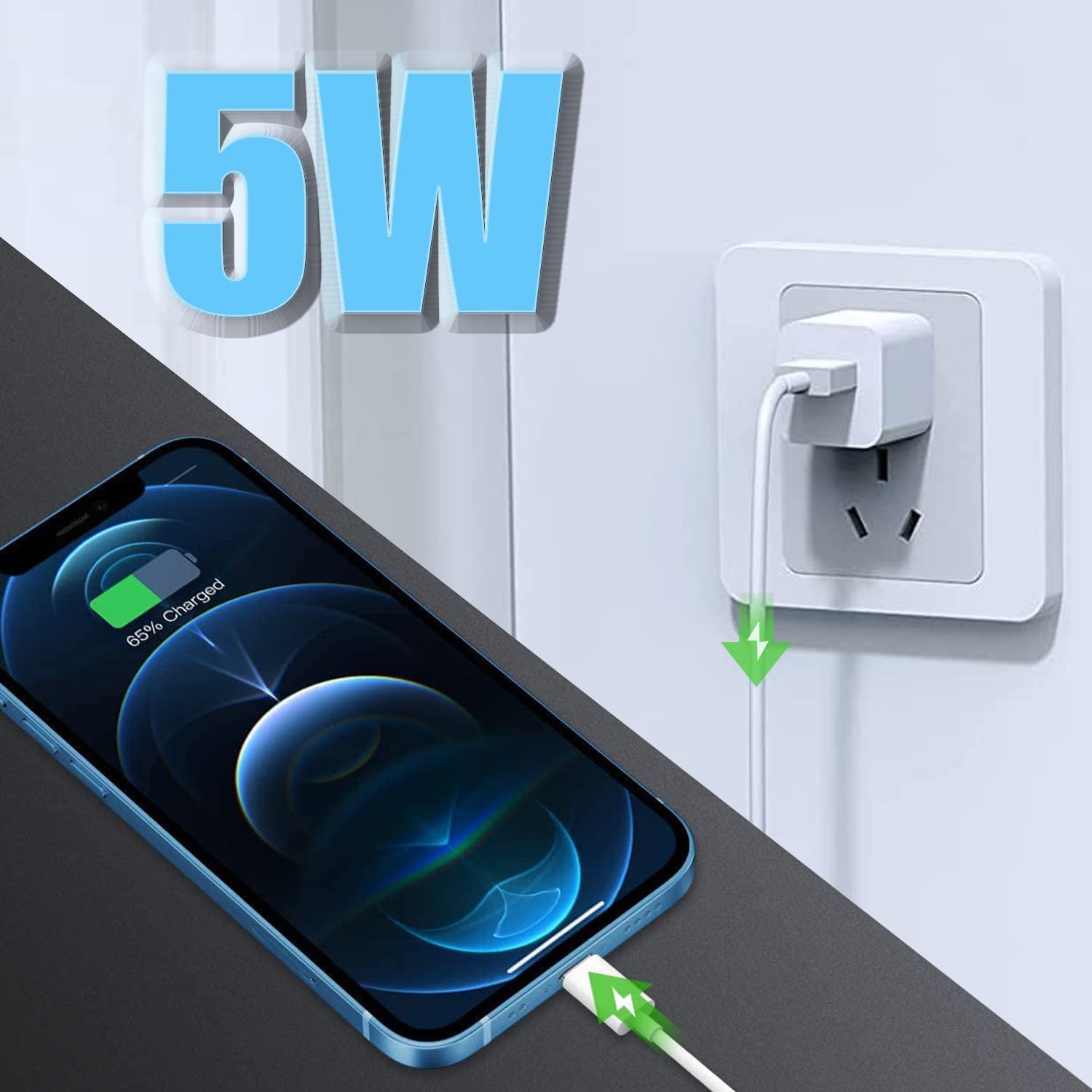 Apple Mfi Certified Iphone Charger 10 Ft,2Pack Extra Long Lightning Cable,Iphone Charging Transfer Cord with USB Plug Wall Charger Cube Travel Adapter for Iphone 12 11 Pro Max SE Xs X 10 8 7 6 plus 5S  SHENZHEN GOOD-SHE TECHNOLOGY CO LTD   