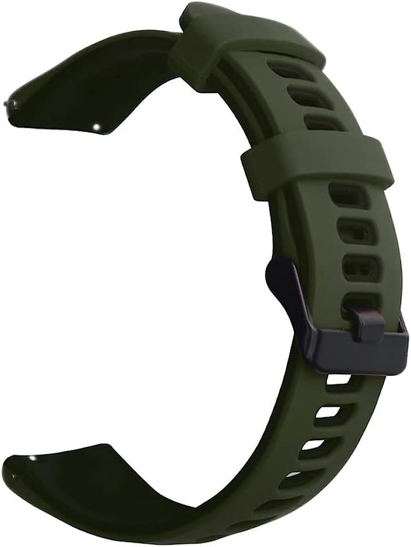 TWRQA Sport Silicone Bands for Garmin Venu 2 Plus/Sq Wrist Straps for Forerunner 245 645M 158 55 Vivoactive 4 3 Music 20MM/22MM  TWRQA D For Forerunner 245 645 