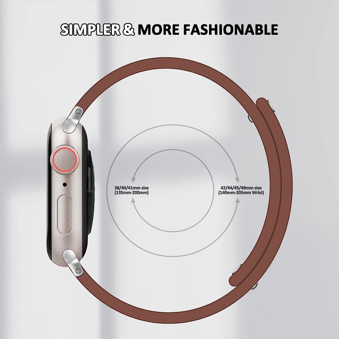 Leather Band Compatible for Apple Watch Band 49Mm 45Mm 41Mm 40Mm 44Mm 38Mm 42Mm,Chic Leather Strap for Iwatch Series Ultra/8/7/Se/6/5/4/3/2/1 Women Men Bracelet Replacement  SOLOLUP   