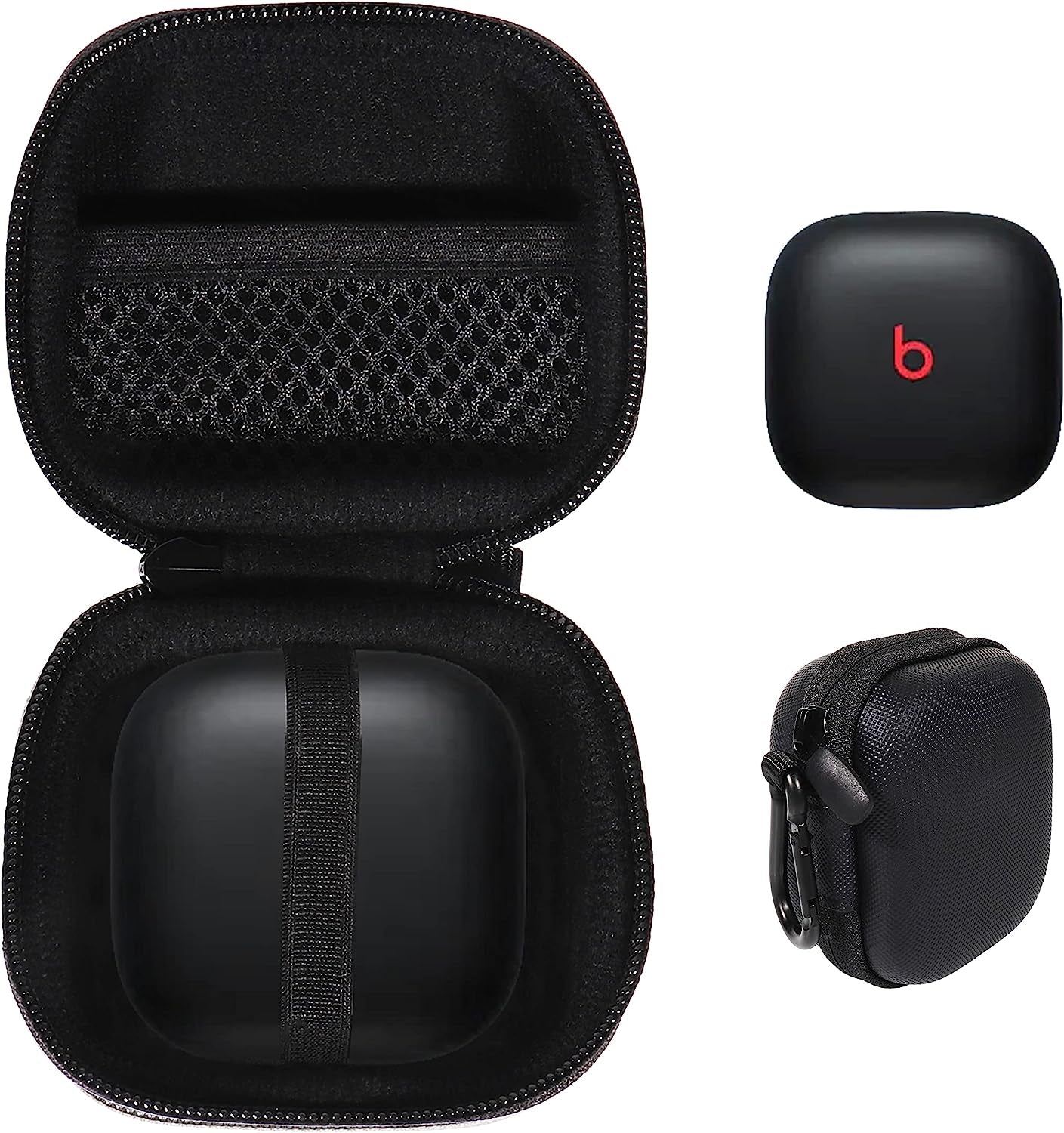 Casesack Case for Beats Fit Pro True Wireless Noise Cancelling Earbuds (Dune)  CaseSack Black  