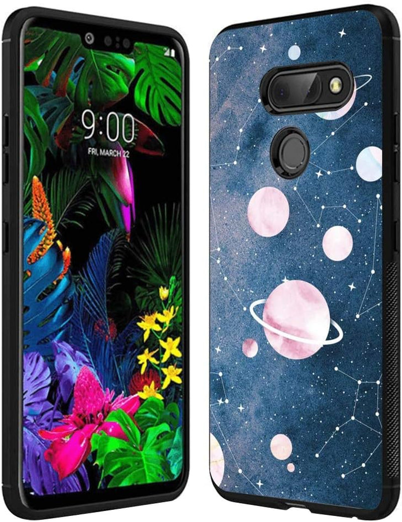 Yqci Designed for LG G8 Thinq Case Custom Christmas Tree 1 Pattern Cover Case,Shockproof Full Body Protective Phone Case Compatible with LG G8 Thinq  YQCi Planet  