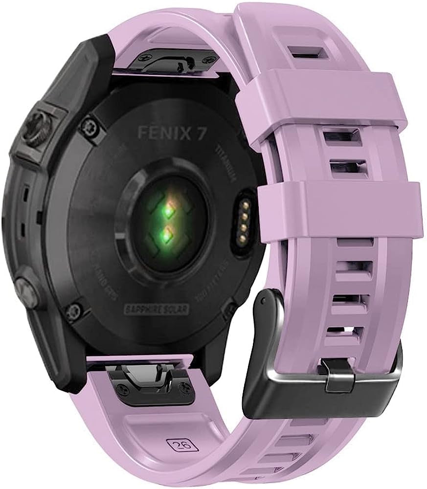 EGSDSE Band for Garmin Fenix 7X 7 6 6X Pro 5 5X Plus/Coros VERTIX Smart Watch 26 22Mm Silicone Straps Breathable Watchband for VERTIX2  EGSDSE   