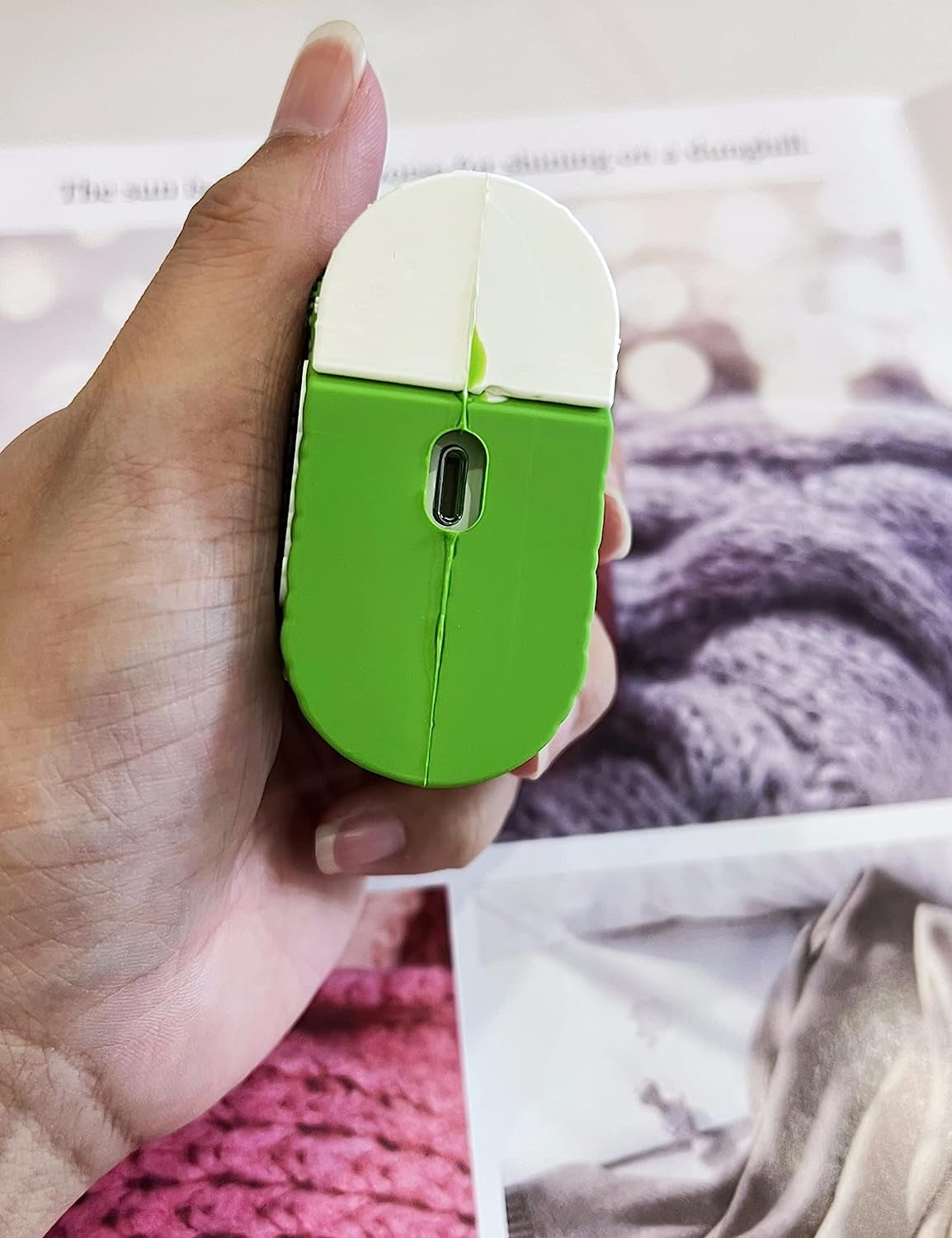 Adorable Case for Apple Airpods Pro Anime Cartoon Cute Kawaii Protective Case Anti-Fall Headphone Case for Airpod Pro Case Cover (Tissue, Airpods Pro)  KIRDEIVY   