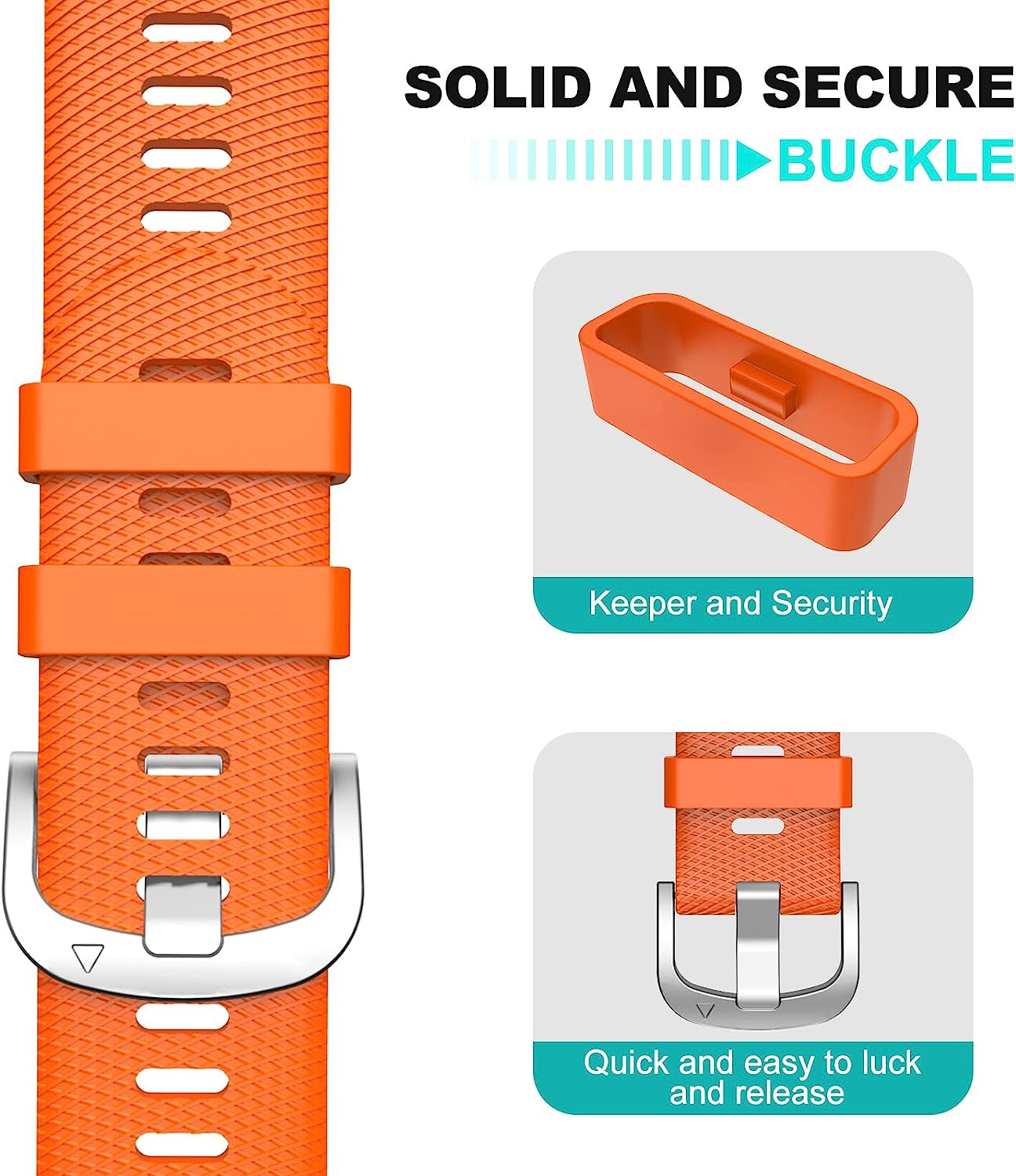 OVERSTEP Compatible with Garmin Vivoactive 3, Venu 2 Plus, Venu SQ Band, 20Mm Wrist Strap Quick Release Waterproof Soft Silicone Bands for Vivoactive 3 Music, Vivomove Hr, Forerunner 645/245 Music Smartwatch  OVERSTEP   