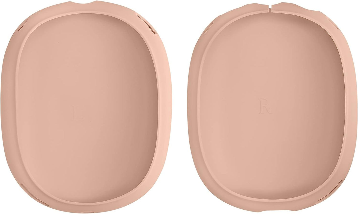 Kwmobile Silicone Covers Compatible with Apple Airpods Max (Set of 2) - Ear Cups Cover Case - Dusty Pink  KW-Commerce   