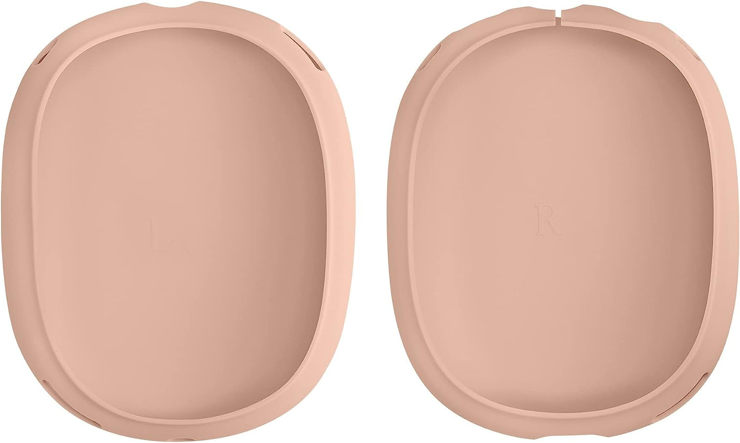 Kwmobile Silicone Covers Compatible with Apple Airpods Max (Set of 2) - Ear Cups Cover Case - Dusty Pink  KW-Commerce   