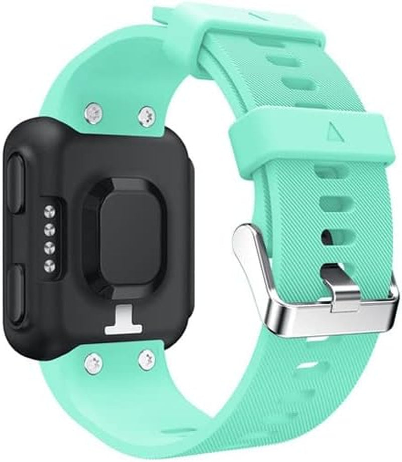 TPUOTI Silicone Watch Strap for Forerunner 35 Wrist Strap Bracelet for Garmin Forerunner 35 Smart Watch Replacement Band  TPUOTI Mint Green  