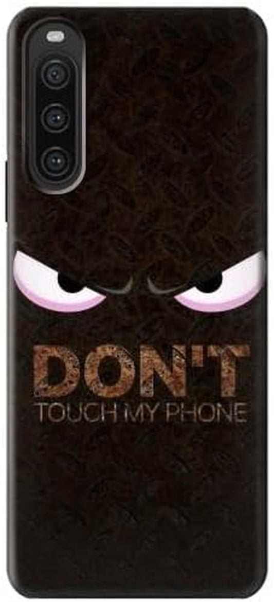 R3412 Do Not Touch My Phone Case Cover for Sony Xperia 10 V  jjphonecase   