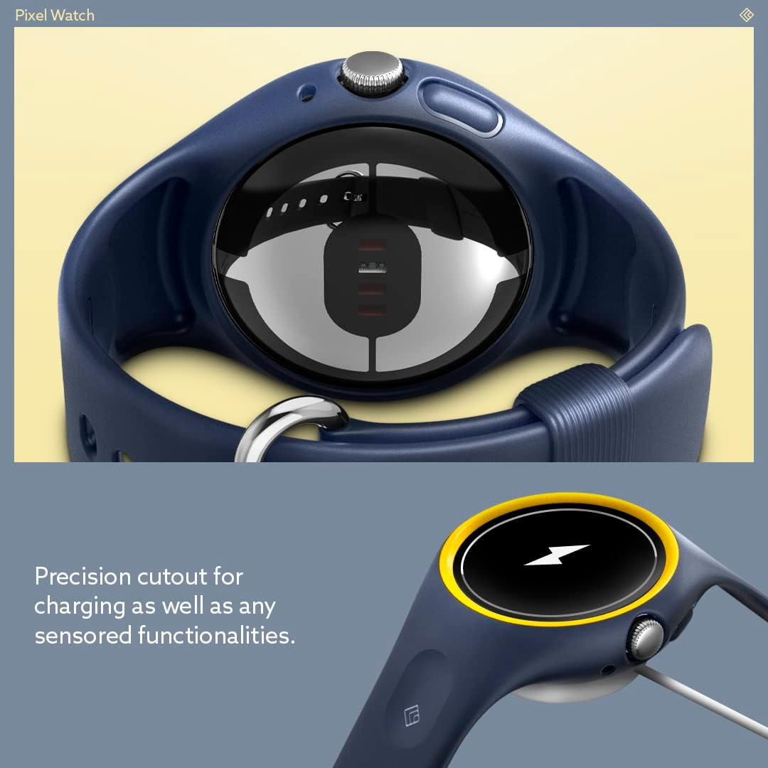 Caseology Nano Pop [Band with Case] Designed for Google Pixel Watch Case for Pixel Watch Band (2022) - Blueberry Navy  Spigen   