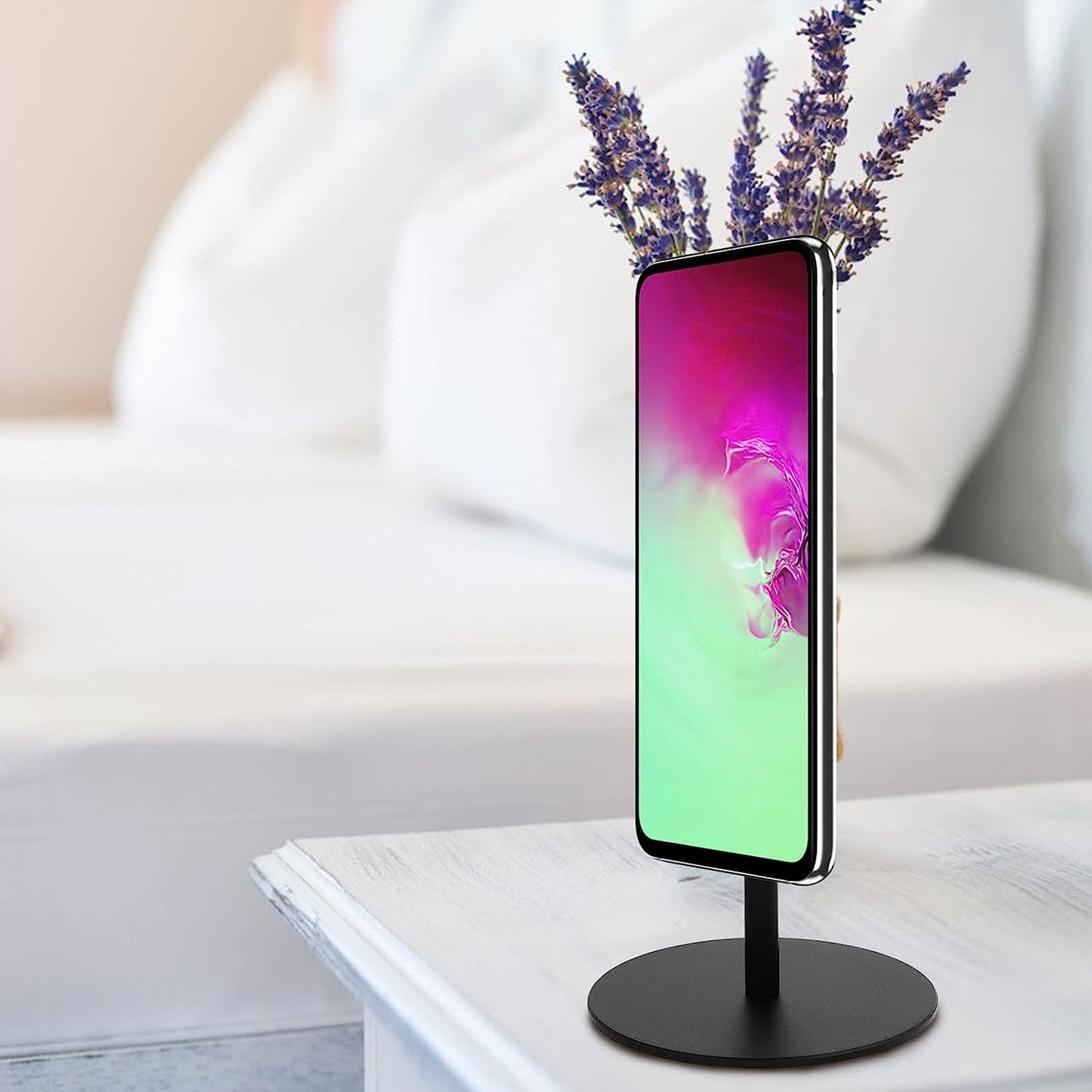 Hemobllo Magnetic Car Mount Adjustable Laptop Stand Desktop Magnetic Support 180 Degree Adjustable Laptop Tablet Desktop Stand Magnetic Car Holder Adjustable Laptop Stand  Hemobllo   