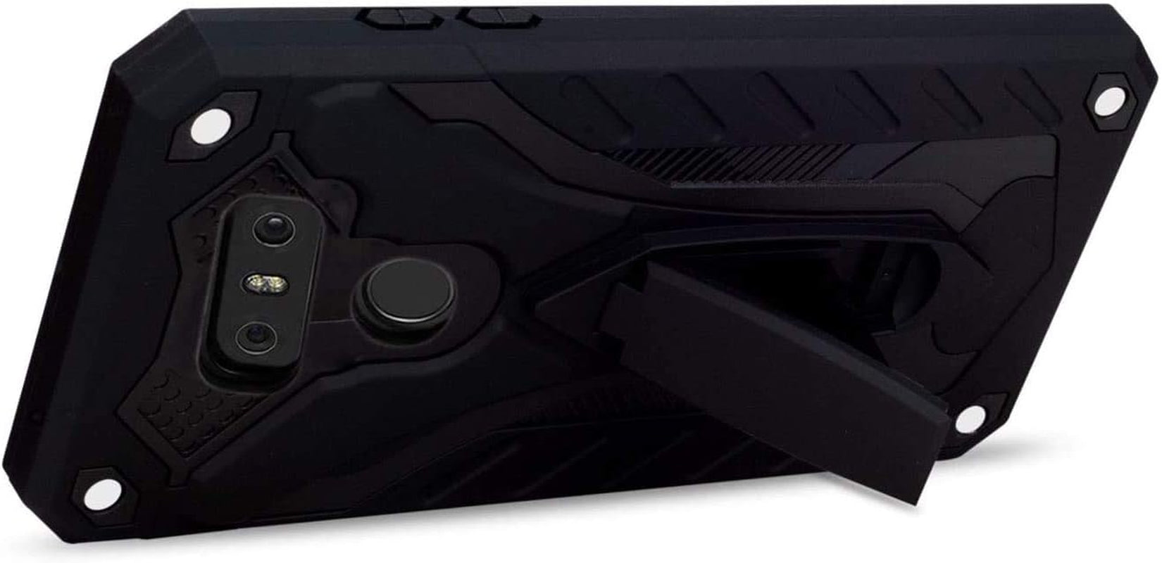 Case for LG G6, [Heavy Duty] Premium Hybrid Kickstand Shockproof Hard Bumper Phone Case Full Body Dual Layer Rugged Cover for LG G6 Case/Lg G6 Plus,Black  KET   